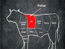 Толстый край без кости охлаждённый