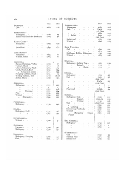 Furniture mouldings. Full size sections of moulded details on English furniture from 1574 to 1820 | E.J. Warne