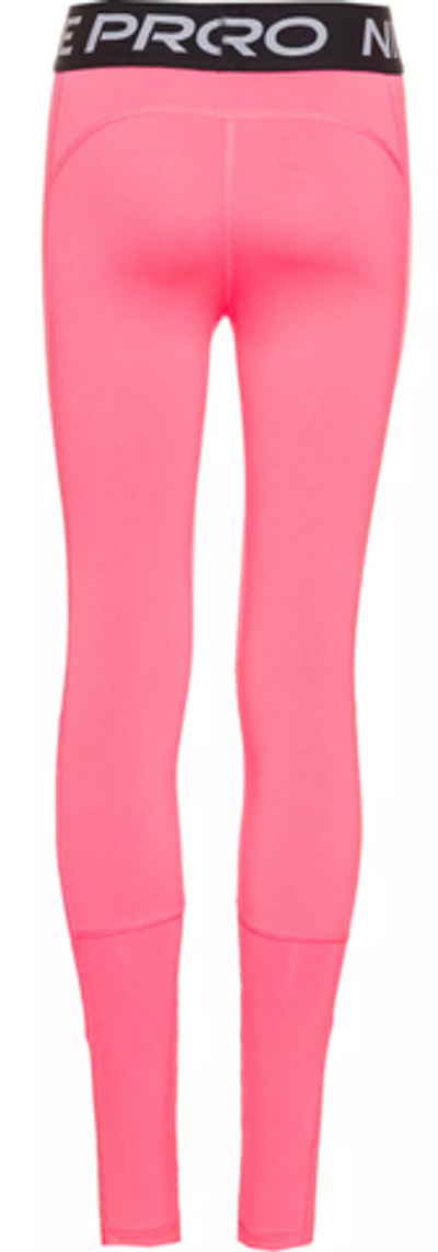 Штаны для девочки теннисные Nike Pro G Tight - sunset pulse/white