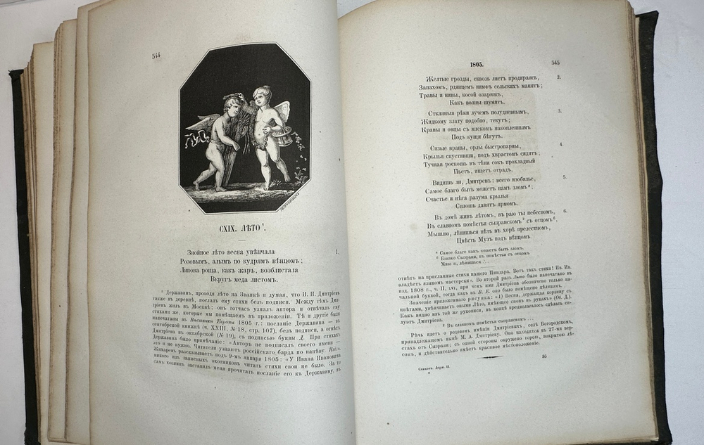 Державин  Г.Р. Сочинения Державина. Т. 1-2. СПб.: В тип. Имп. Акад. наук, 1864-1865 г.г.