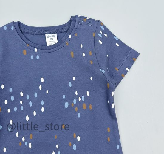 Футболка хлопковая, Цветные капельки