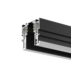 Шинопровод для монтажа в натяжной потолок Exility ClipLine, 2м, черный Technical trx034-sccl-422b