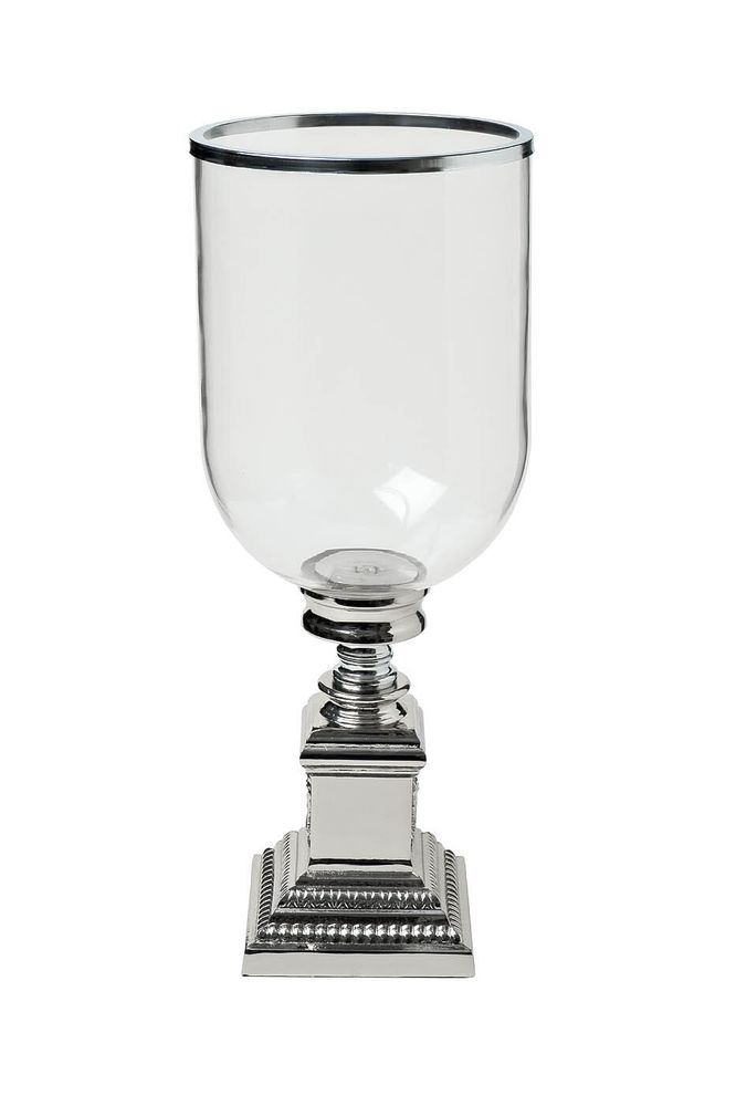 Ваза декоративная металлическая 50см Garda Decor черно-золотистая