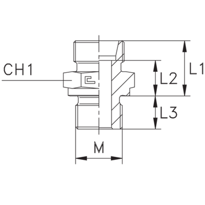 Штуцер FB DL35 42x2 (корпус)