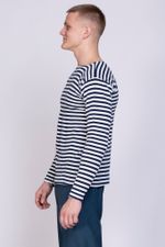 Тельняшка  сувенирная мужская (темно-синие полосы)