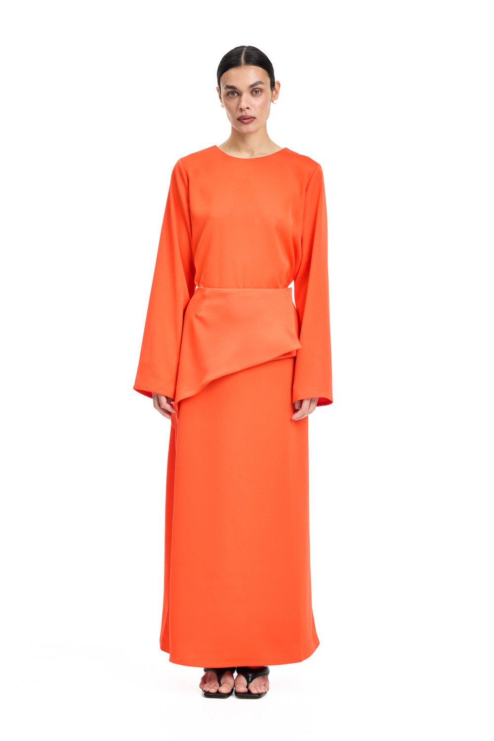 Платье с баской NA ZAKATE