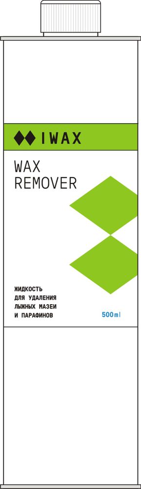 ЖИДКОСТЬ ДЛЯ УДАЛЕНИЯ ЛЫЖНЫХ МАЗЕЙ IWAX WAX REMOVER 500 мл