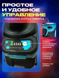 Riclend Гайковерт аккумуляторный ударный