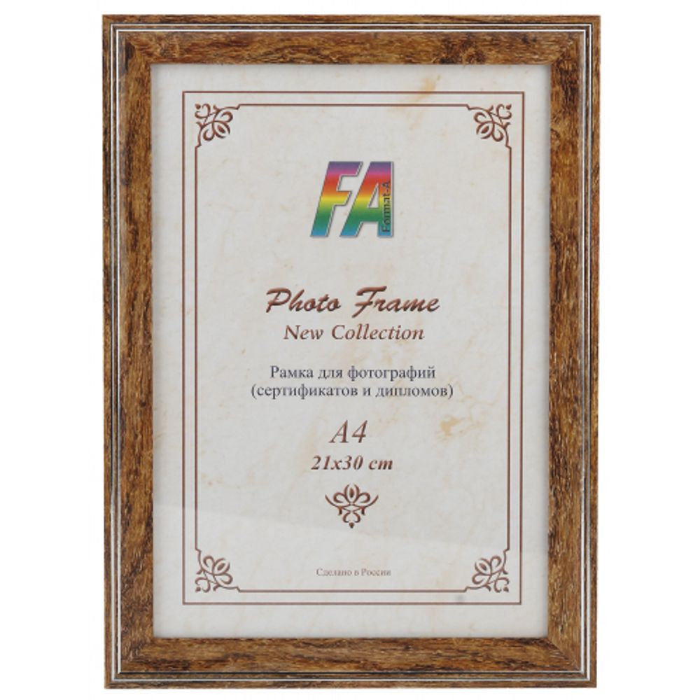 FA пластик Офис лакированный орех 15х21 | FA фототовары