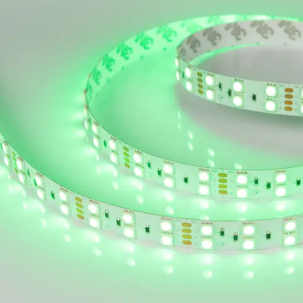 Светодиодная лента RT-B120-15mm 24V RGB (28.8 W/m, IP20, 5060, 5m) (Arlight, Открытый) 011205(2)