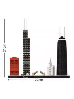 Конструктор Архитектура Чикаго 444 детали 1033