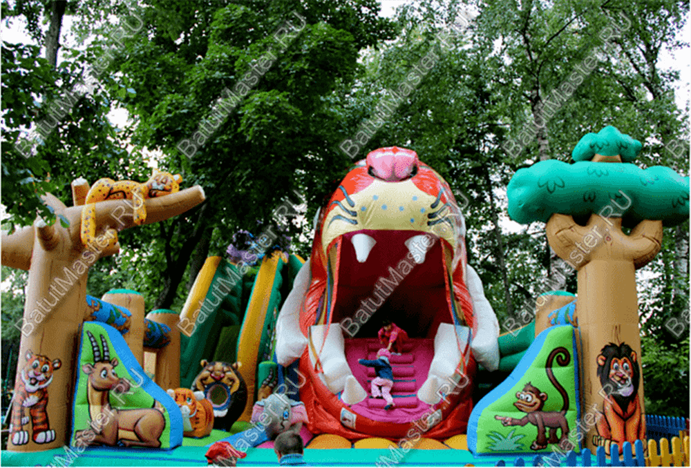 Коммерческий надувной батут "Прайд"