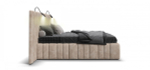 Кровать BOSS INFINITY 180*200 велюр Alkantara пепел