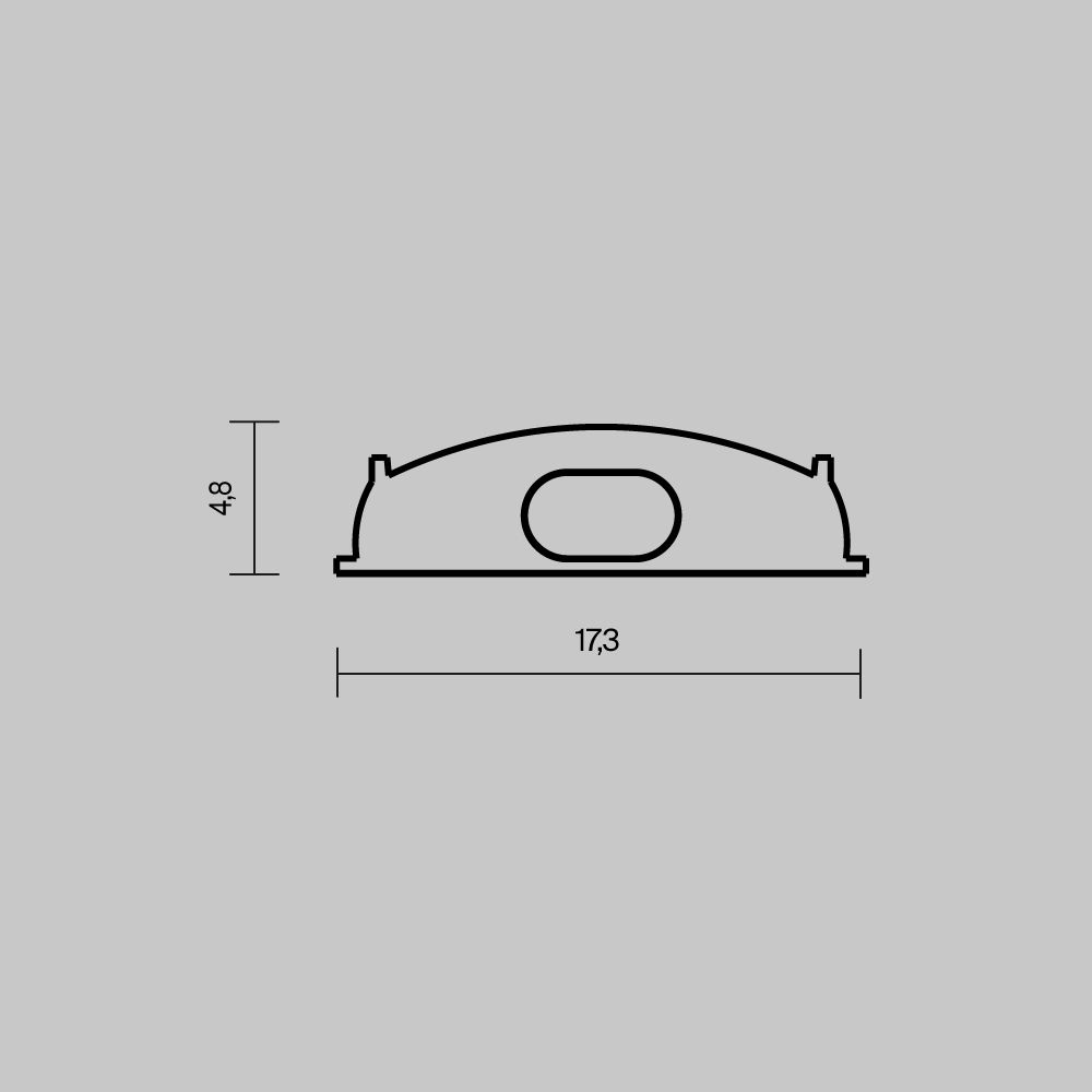 Комплектующие для профиля Led Strip 642075