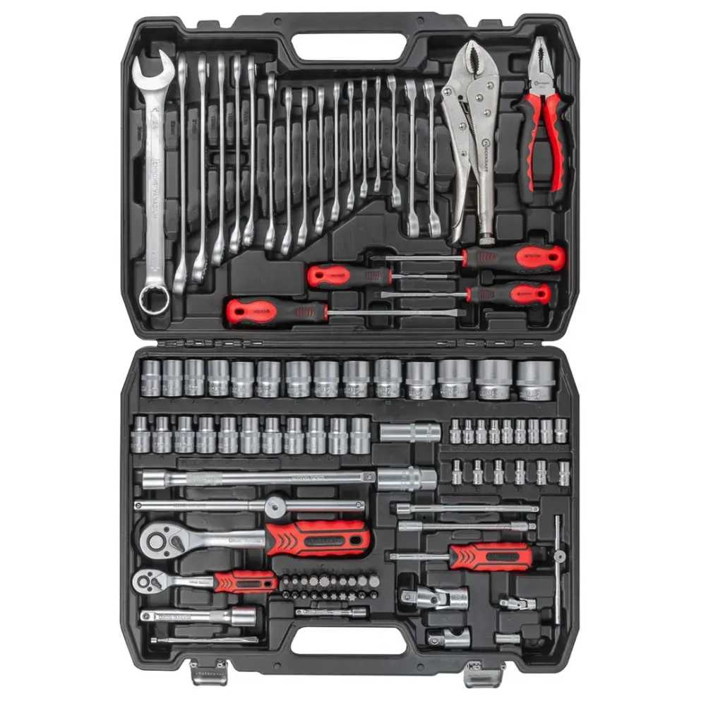 Набор инструментов 101пр., 1/4''1/2''(6гр.)(4-32мм) FORCEKRAFT FK-41013-5