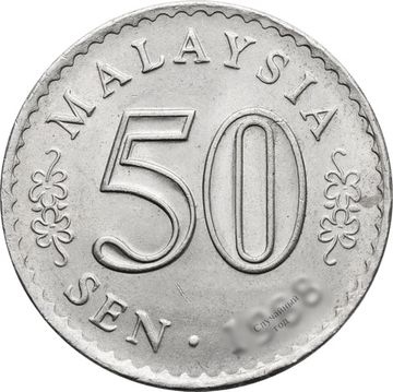 50 сен 1967-1988 Малайзия