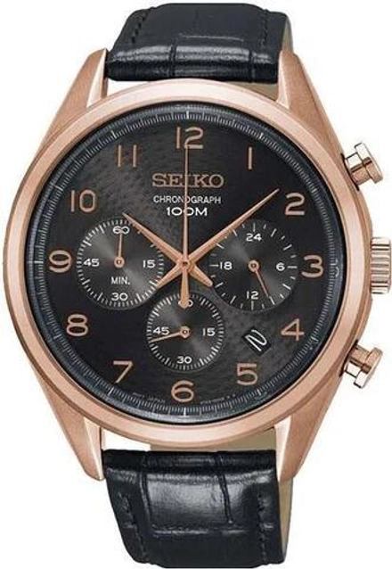 Мужские японские наручные часы Seiko SSB296P1