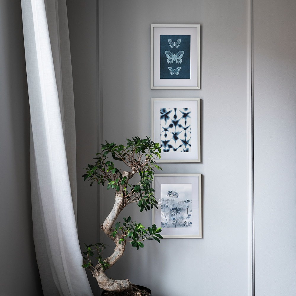 IKEA KNOPPÄNG  (ИКЕА КНОППÄНГ)  -  Рамка, белая, 30x40 см