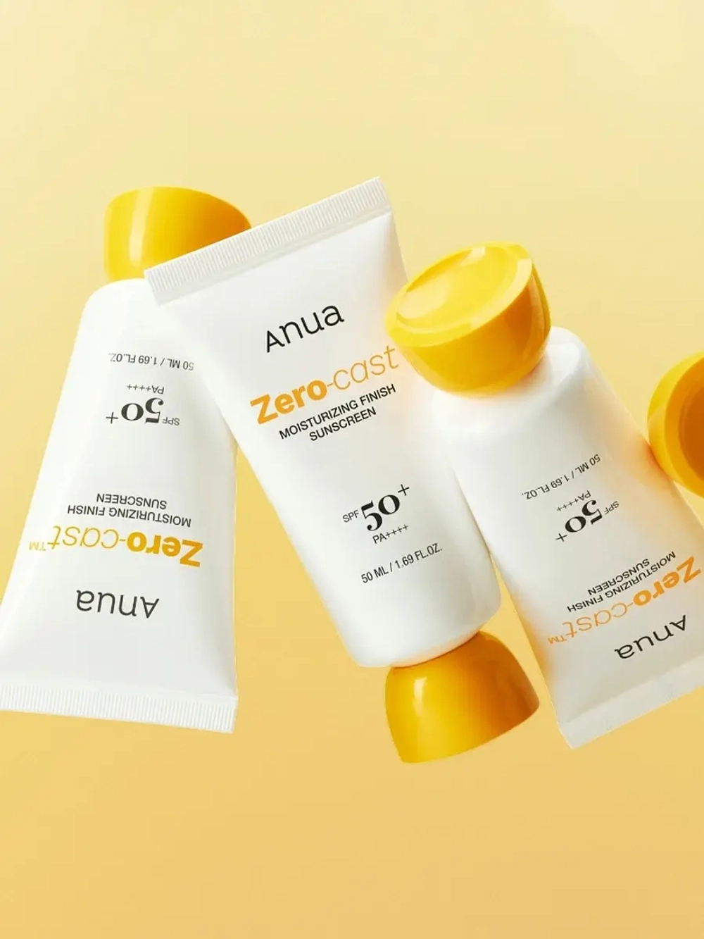 Anua Увлажняющий солнцезащитный крем SPF50 Zero-Cast Moisturizing Finish Sunscreen 50 мл