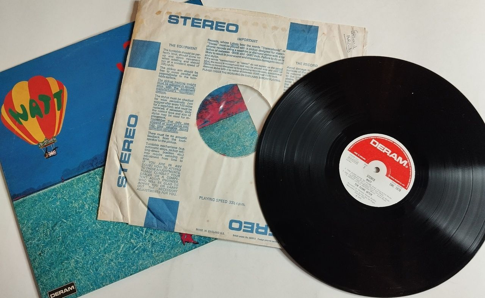 Винтажная виниловая пластинка LP Ten Years After Watt (UK 1970)