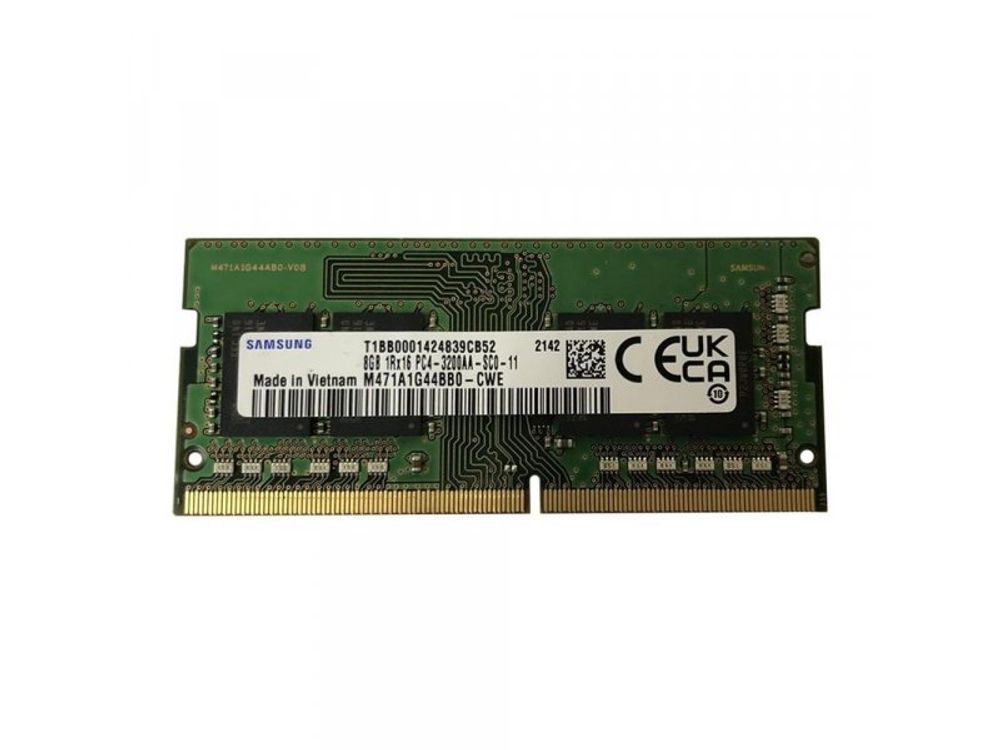 Оперативная память Samsung M471A1G44BB0-CWE, DDR4 1х 8ГБ 3200 МГц, SODIMM, OEM