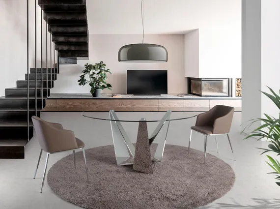 Стул F3201 /4022 коричневый