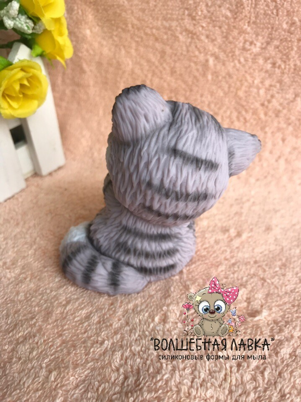 Силиконовая форма Котик