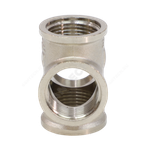 Крест латунь никель Ду 15 (1/2") ВР VALFEX VF.760.N.012