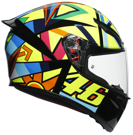 AGV K1 SOLELUNA 2017 Multi PLK Yellow/black