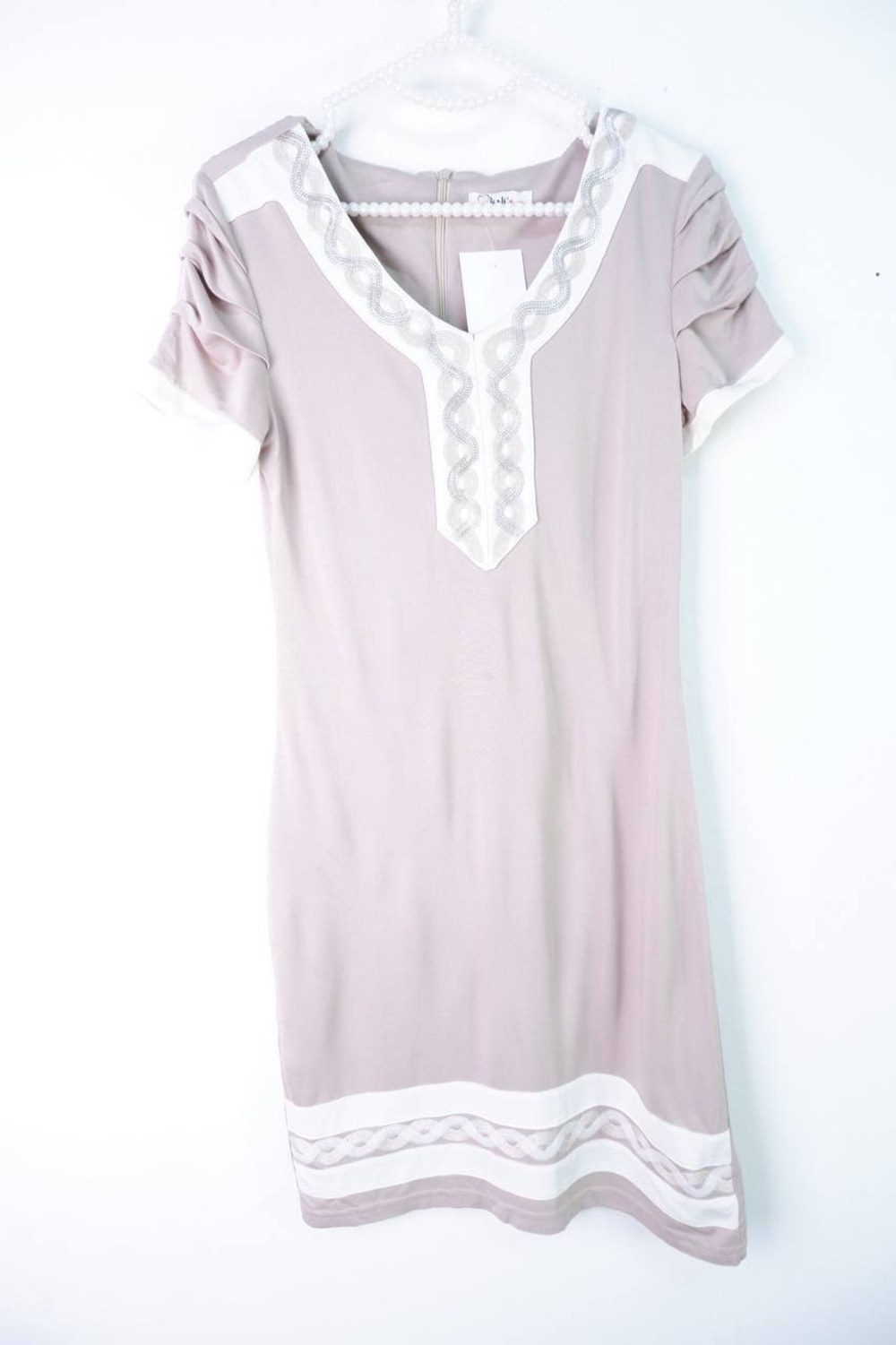 Платье Okali's с пайетками, маркировка 38, визуально 44 размер