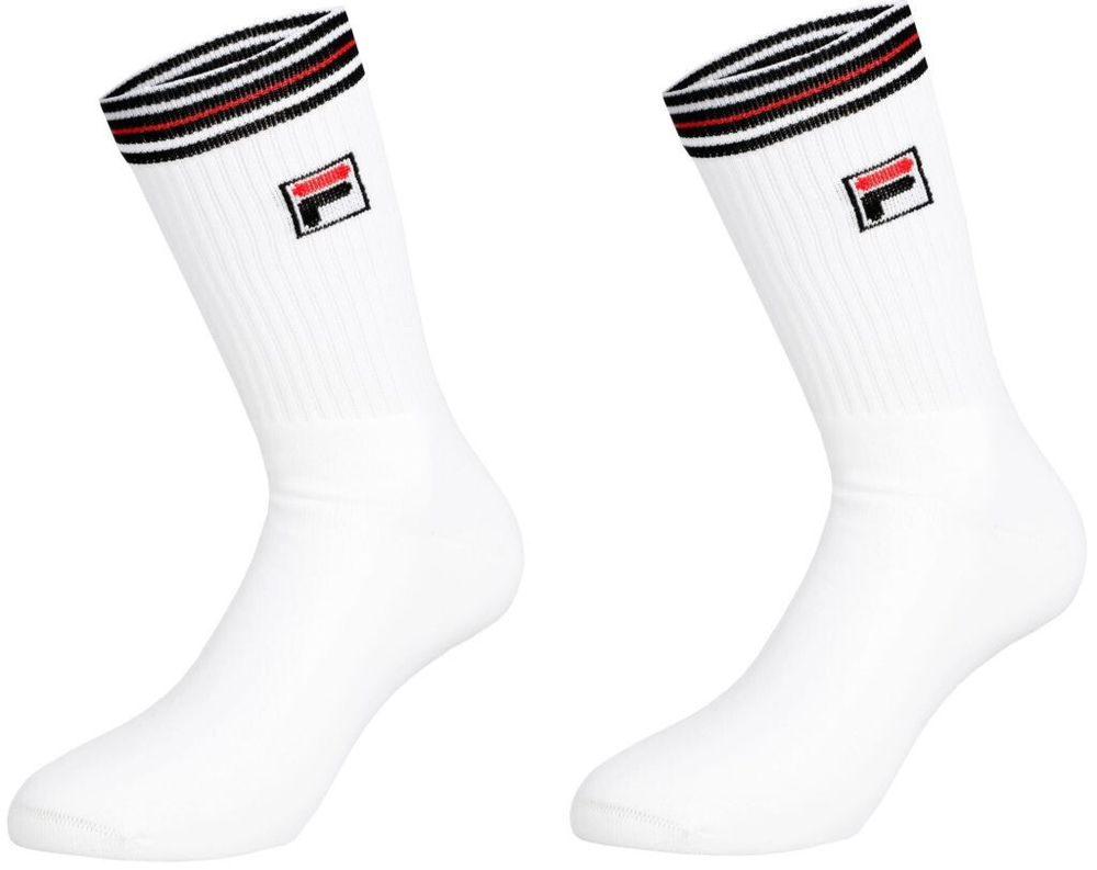 Теннисные носки Fila Unisex Heritage 2P - небесный