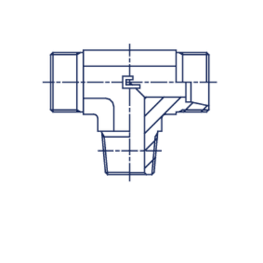 Штуцер FTC DS20 BSPT 3/4 (корпус)