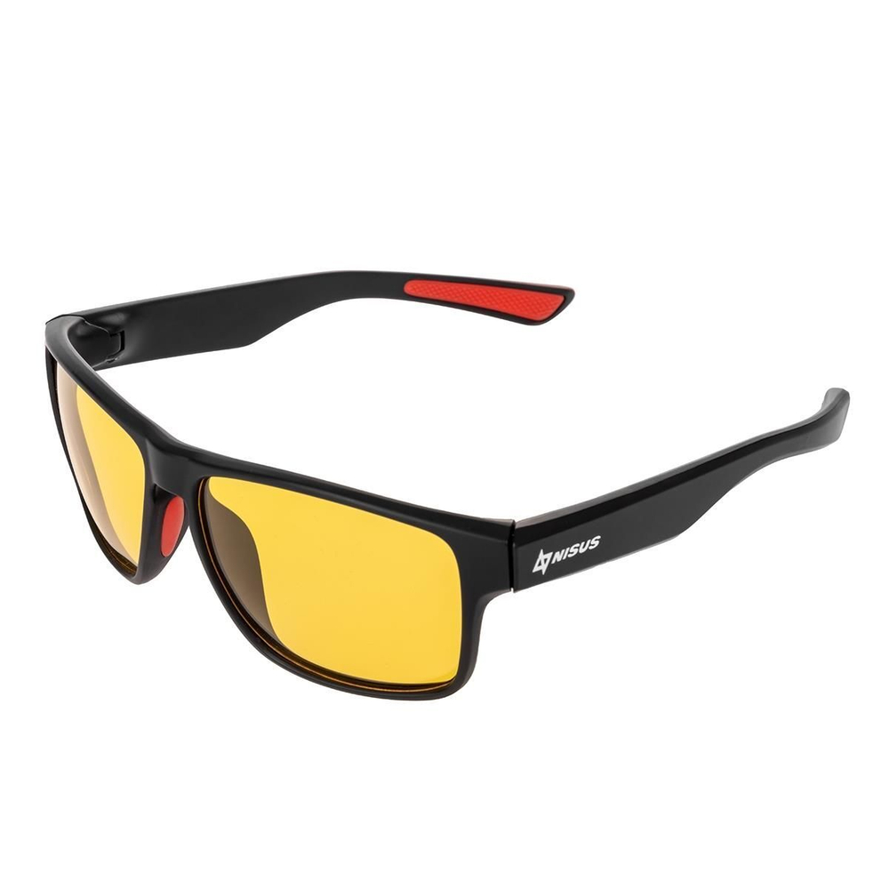 Очки поляризационные Nisus (N-OP-LZ0308-Y) (желтый) в жестком чехле