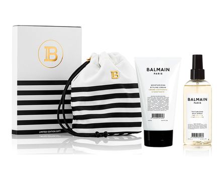 Фирменная сумочка из летней коллекции RIVIERA Balmain (Солевой спрей, Крем увлажняющий для сталинга)