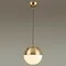 4960/1A PENDANT ODL22 471 античн.бронза/металл/белый/стекло Подвес E27 1*40W PINGA