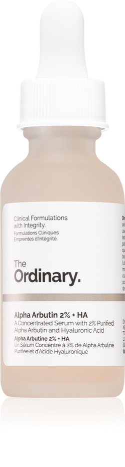 The Ordinary Alpha Arbutin 2% + HA - Осветляющая сыворотка для лица с гиалуроновой кислотой /   30  ml  / GTIN 769915195613