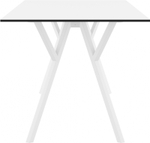 Стол пластиковый Siesta Contract Max Table 140, белый