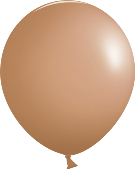 Шар (18''/46 см) Бежевый, пастель, 1 шт.