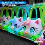 Детский электромобиль для детского центра «Котомобиль» двухместный, полный привод