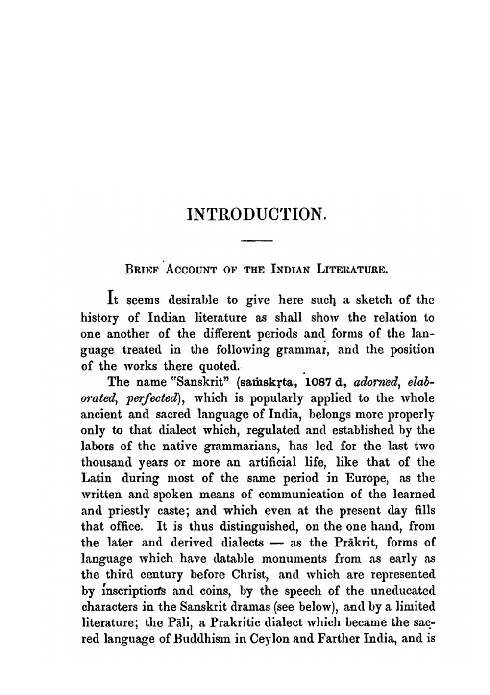 A Sanskrit Grammar. Including Both the Classical Language, and the Older Dialects, of Veda and Brahmana | Whitney William Dwight