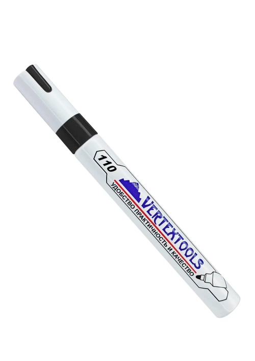 МАРКЕР КРАСКА СТРОИТЕЛЬНЫЙ черный (12/ 144/ 576), шт