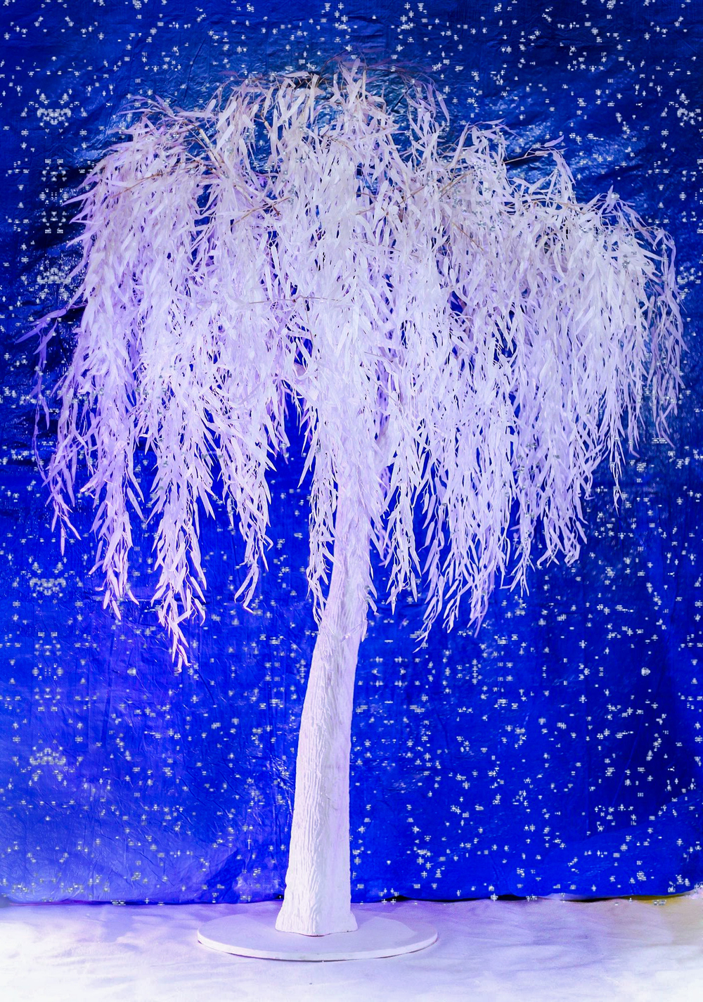 Искусственное дерево "Белое дерево Ива" 2.8 м