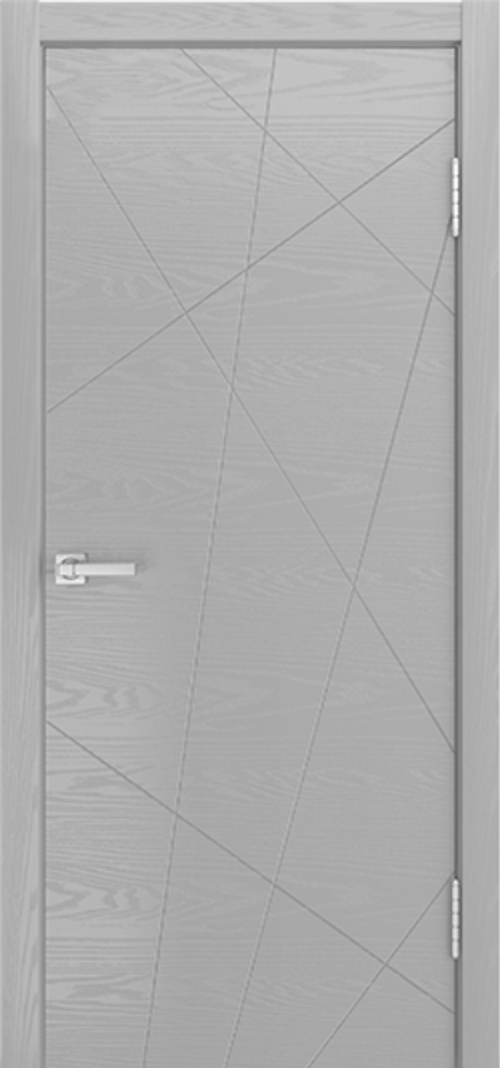 Межкомнатная дверь V-VIII / Цвет Светло-серый / Двери Верда