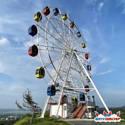 Гигантское колесо обозрения «Северное сияние» — 18 кабин, до 72 человека