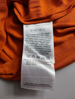 Футболка Amisu из вискозы яркая 46 размер