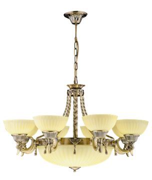 1623STD/8+3 AB (1) Люстра NW