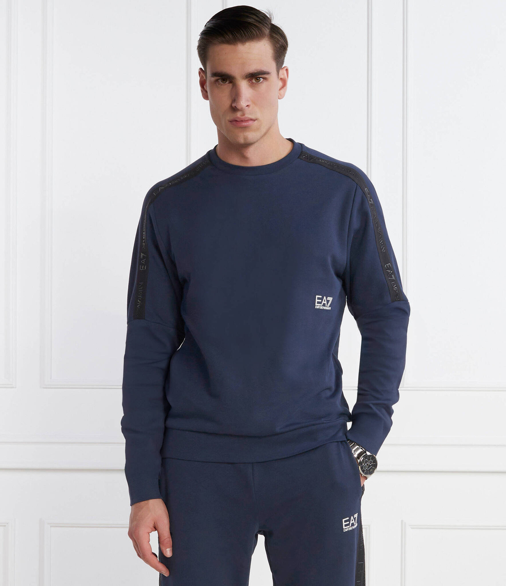 Худи EA7 - темно-синий(3DPM56 PJEQZ)
