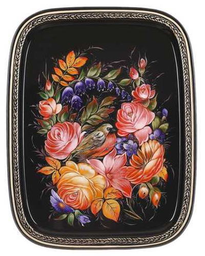 Zhostovo metal tray A19D21072550
