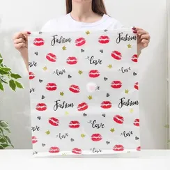 Вакуумный пакет для хранения вещей «Помада», 50×60 см, с рисунком