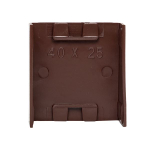 Соединитель (40x25) (4 шт) темное дерево EKF-Plast